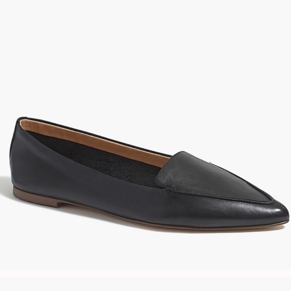 J.Crew Eddie Black Flats / Loafers